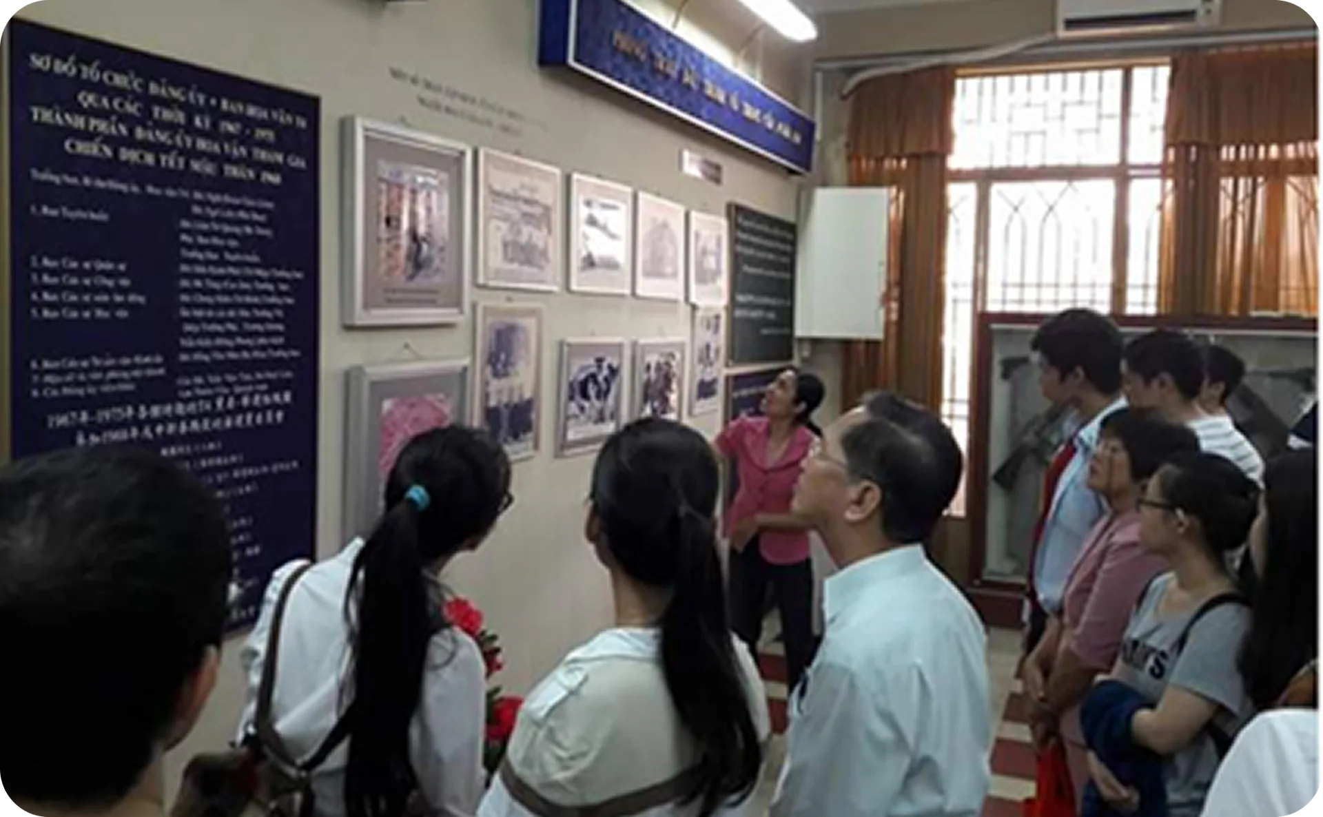 Hoạt động tại Nhà Truyền thống Cách mạng đồng bào dân tộc Hoa (2/10)