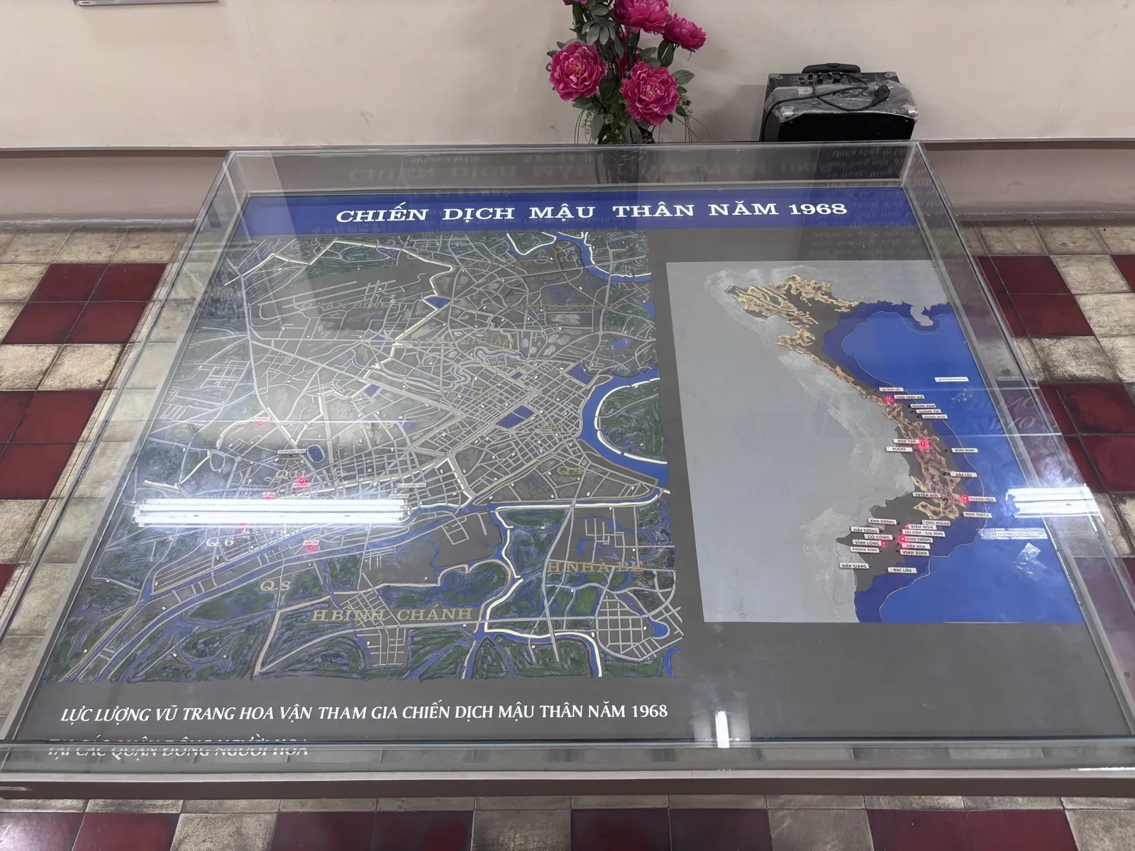 Ảnh tư liệu Phòng trưng bày 2 — Nhà Truyền thống Cách mạng đồng bào dân tộc Hoa Thành phố Hồ Chí Minh (55/55).